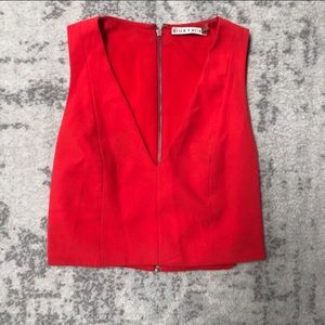 ALICE + OLIVIA crop top
